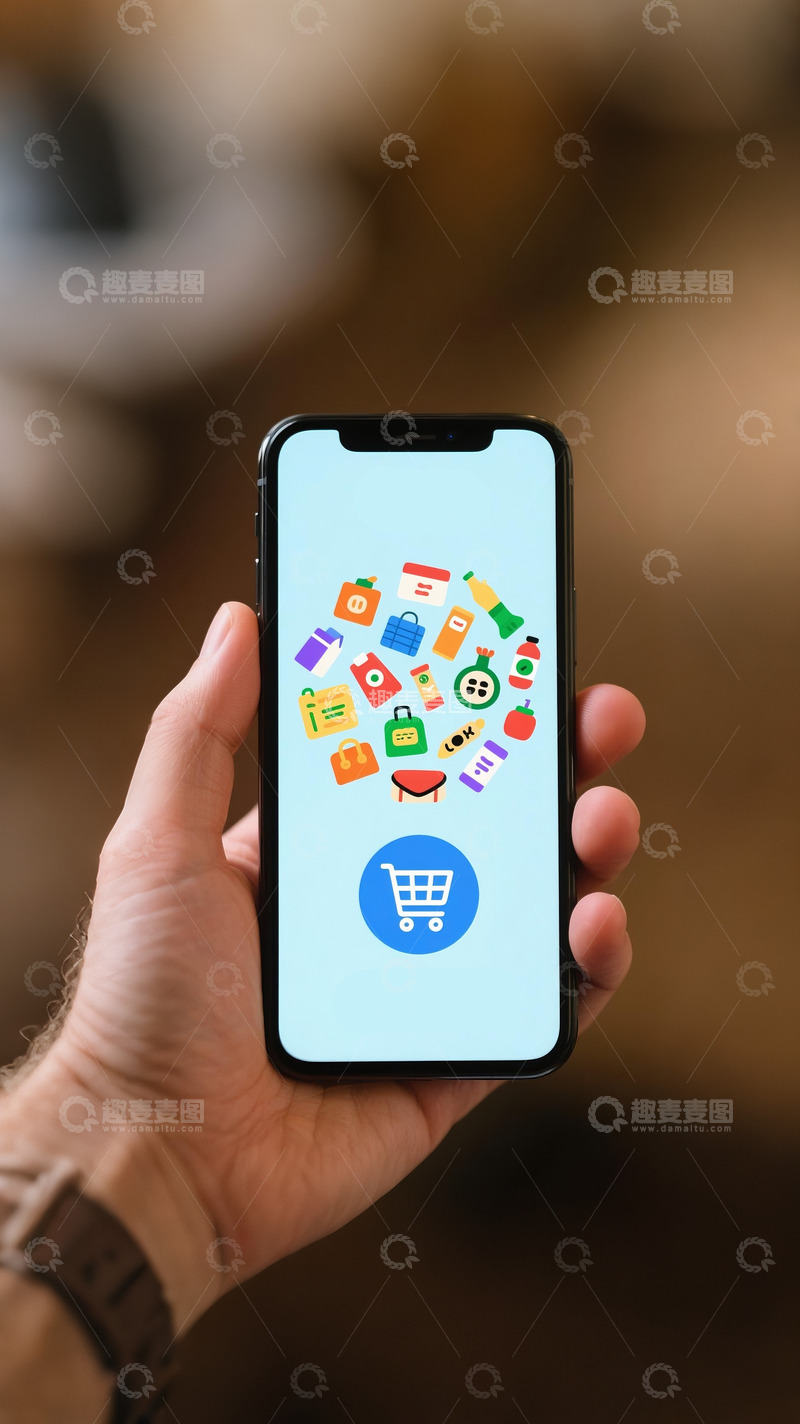 高清大图下载【趣麦麦图】618购物狂欢节购物清空购物车2