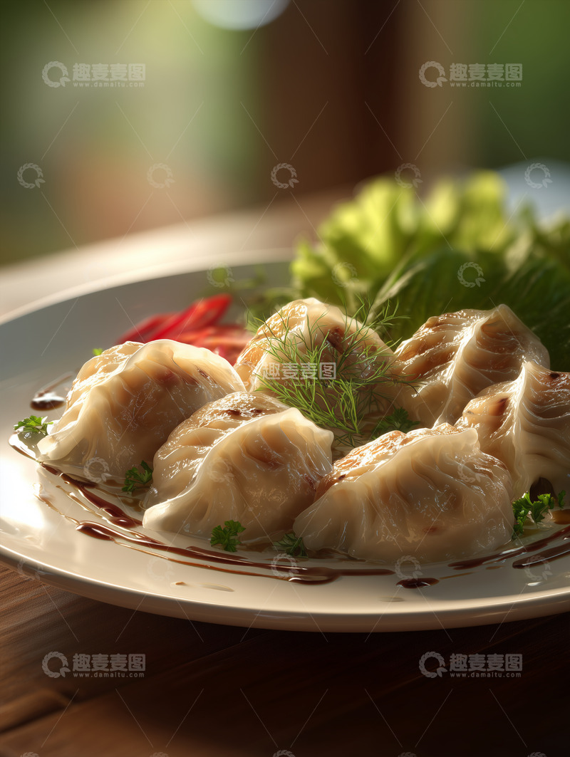 高清大图下载【趣麦麦图】美味蒸饺摄影图16