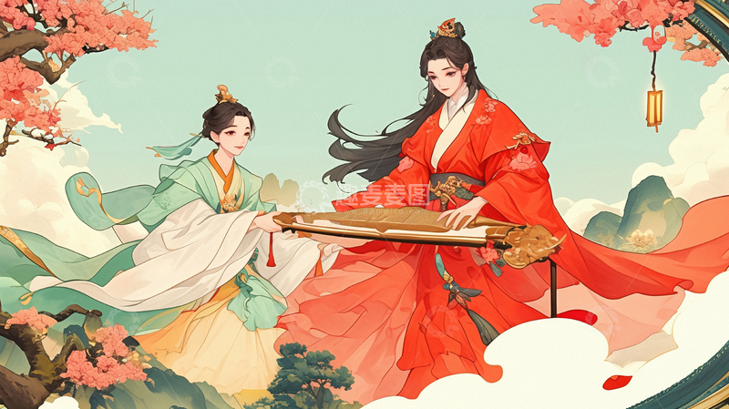 高清大图下载【趣麦麦图】中秋节嫦娥人物87