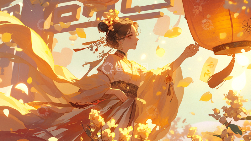 高清大图下载【趣麦麦图】中秋节嫦娥人物80