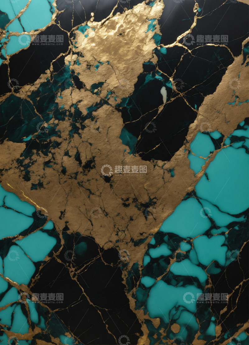 绿色大理石纹理AI壁纸高清图片背景素材15