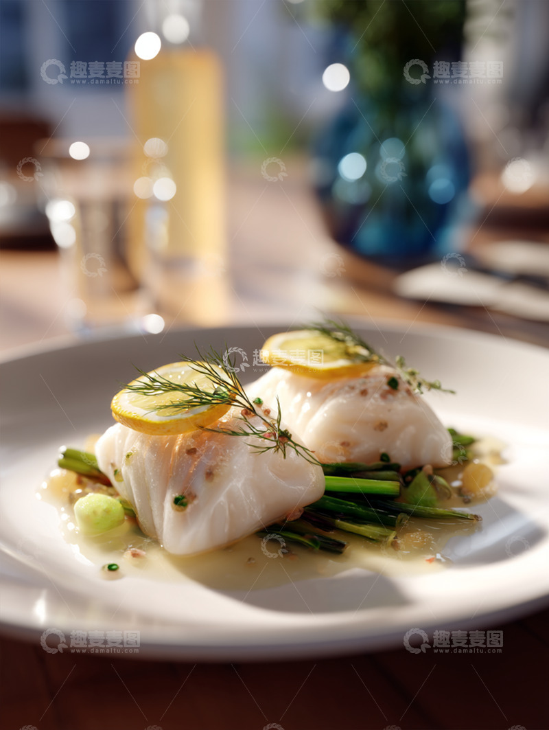 高清大图下载【趣麦麦图】美味煎鱼摄影图38