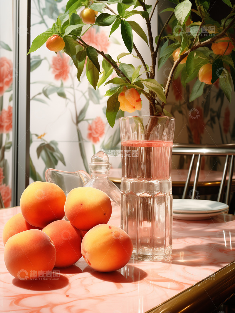 高清大图下载【趣麦麦图】水蜜桃摄影图8