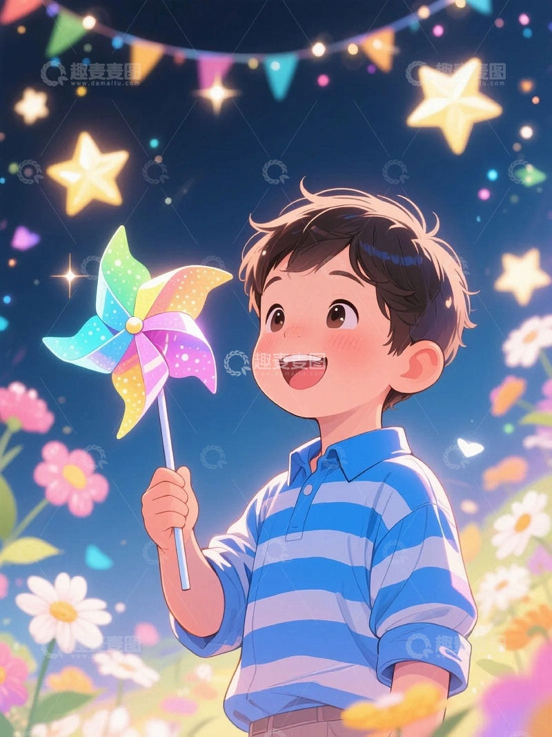 高清大图下载【趣麦麦图】六一儿童节海报233