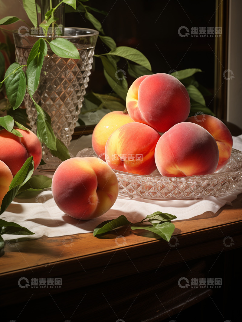 高清大图下载【趣麦麦图】水蜜桃摄影图6