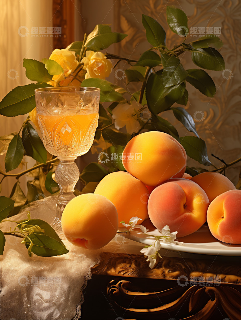 高清大图下载【趣麦麦图】水蜜桃摄影图7