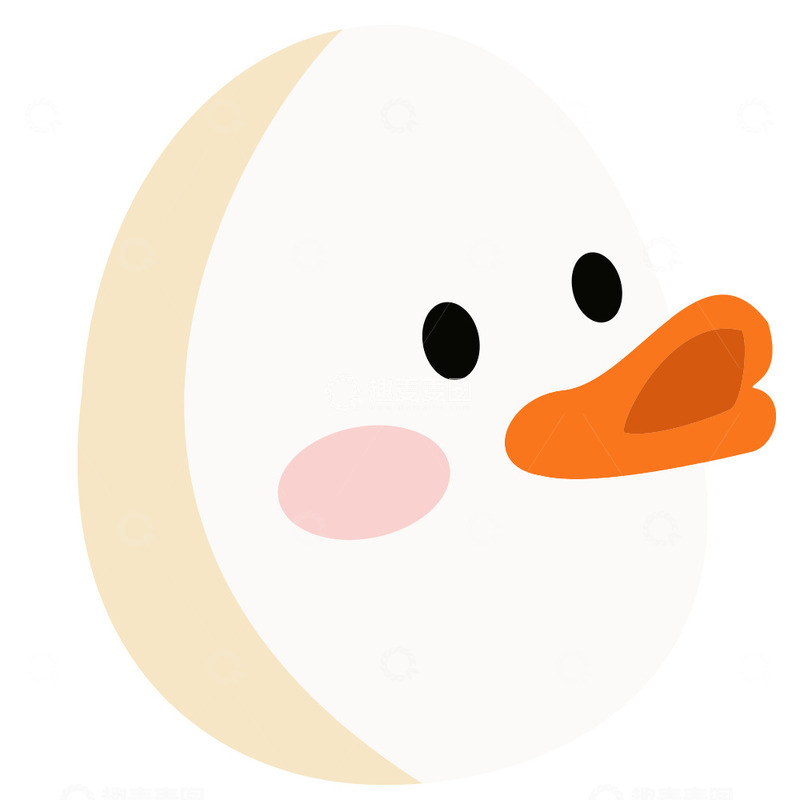 高清大图下载【趣麦麦图】卡通可爱萌趣端午粽子鸭蛋表情元素1