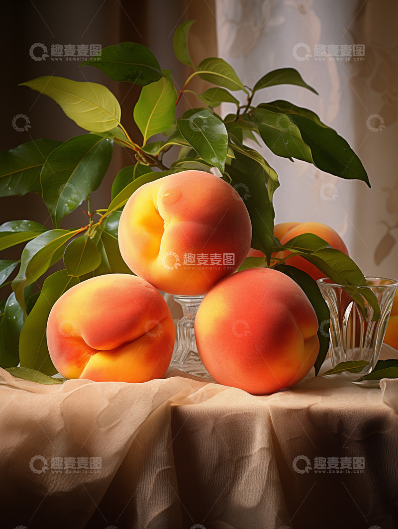 高清大图下载【趣麦麦图】水蜜桃摄影图5