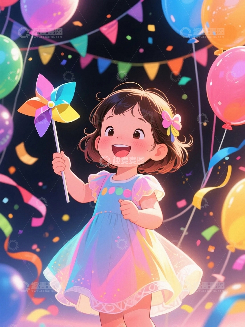 高清大图下载【趣麦麦图】六一儿童节海报237