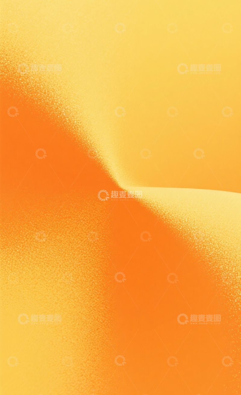 高清大图下载【趣麦麦图】黄色渐变背景