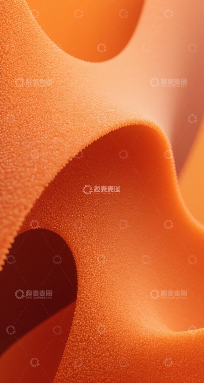 高清大图下载【趣麦麦图】橙色渐变背景1