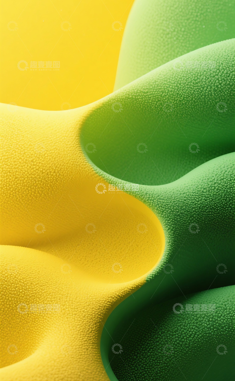 高清大图下载【趣麦麦图】绿色渐变背景12
