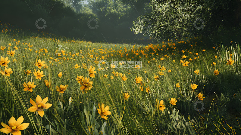 高清大图下载【趣麦麦图】春夏青青花草6