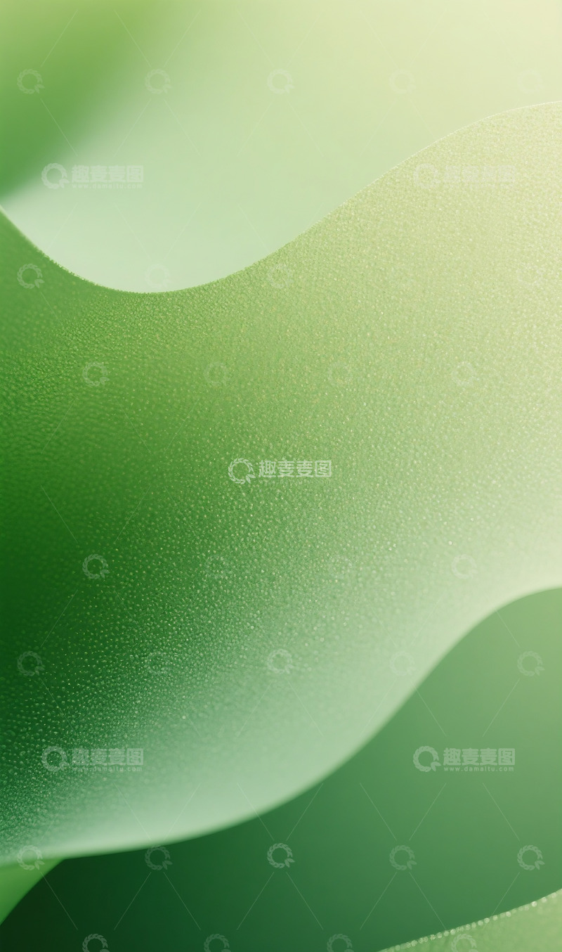 高清大图下载【趣麦麦图】绿色渐变背景9