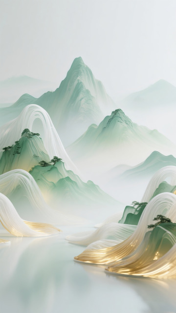 新中式山水3