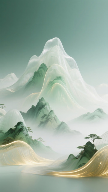 新中式山水