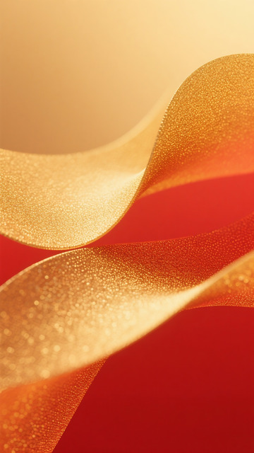 红金色简约背景4
