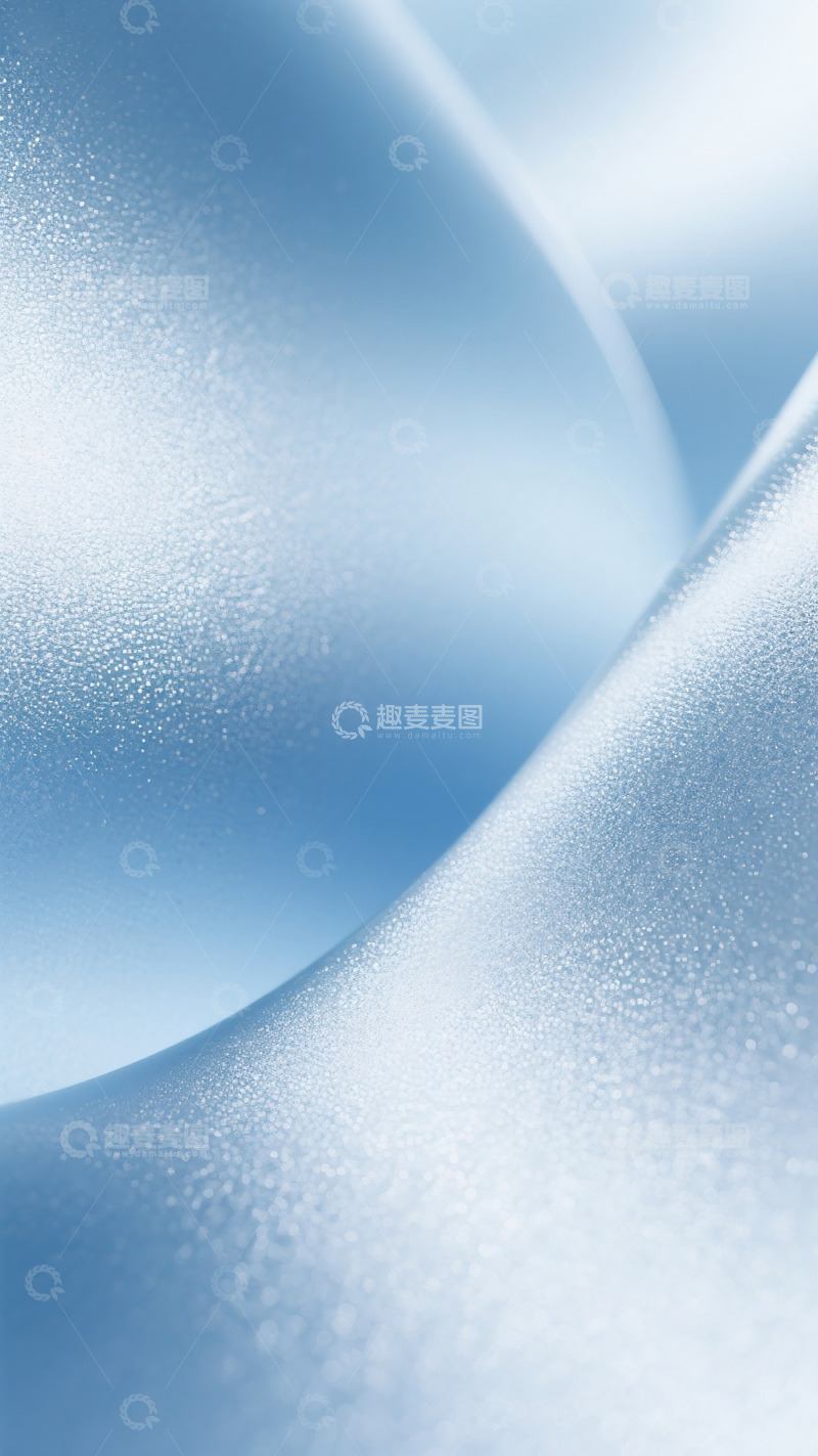 高清大图下载【趣麦麦图】蓝银色简约背景9