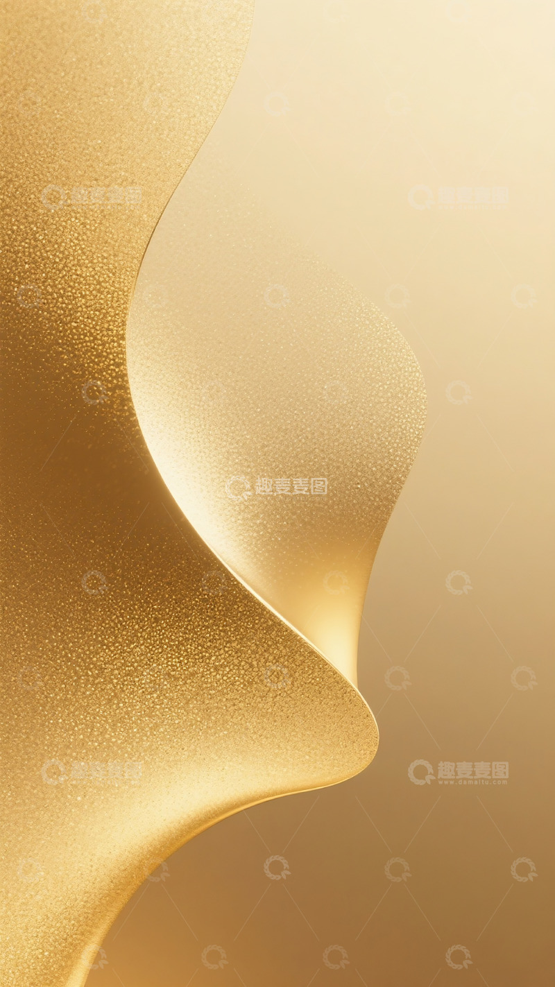 高清大图下载【趣麦麦图】金色简约背景4