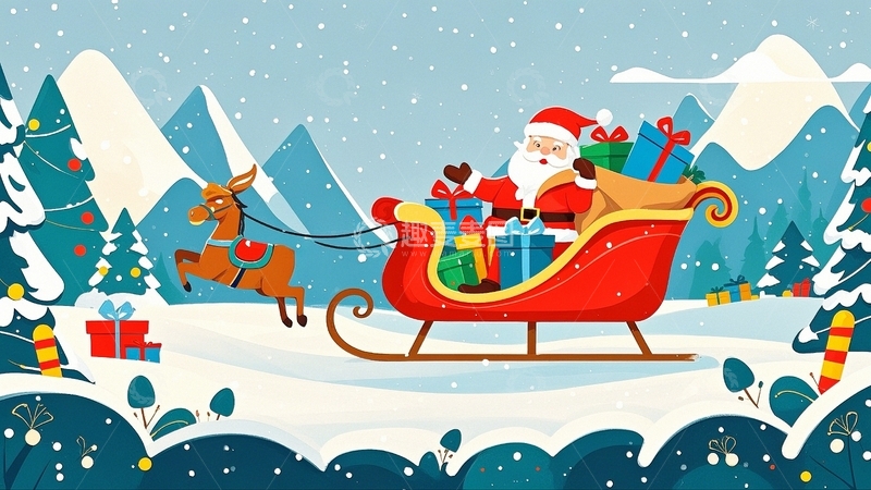 圣诞节圣诞雪人1