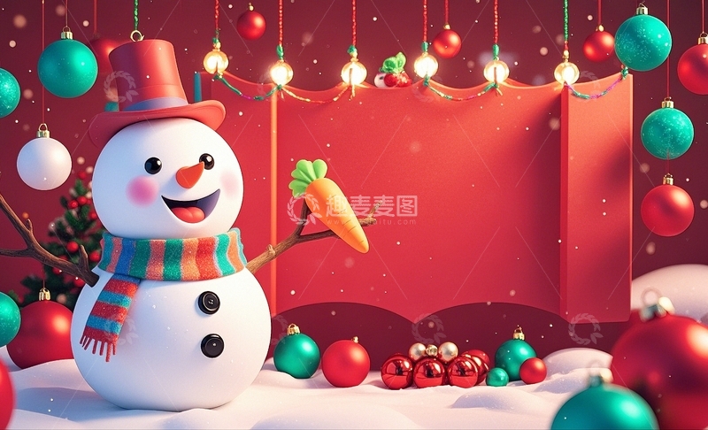 圣诞节圣诞雪人7