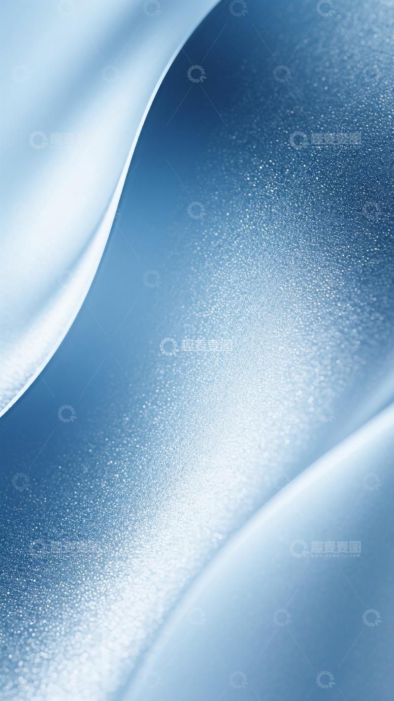 高清大图下载【趣麦麦图】蓝银色简约背景7
