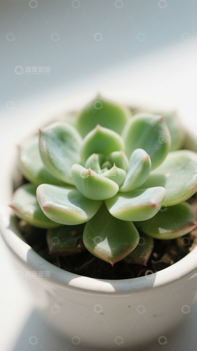 高清大图下载【趣麦麦图】植物高清写真多肉盆栽10