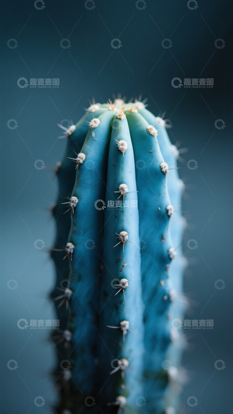 高清大图下载【趣麦麦图】植物高清写真仙人掌仙人柱蓝柱3