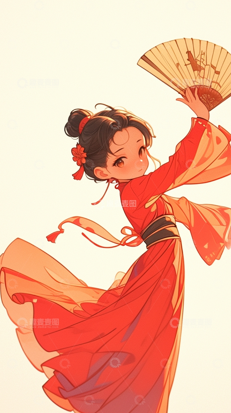 高清大图下载【趣麦麦图】中国风水美女人物18