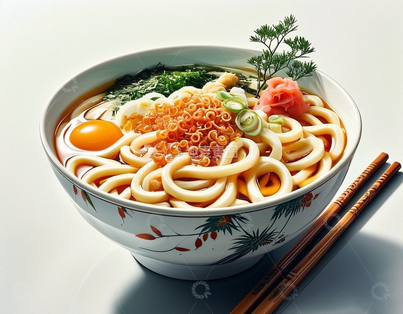 高清大图下载【趣麦麦图】美食牛肉面鸡蛋面5