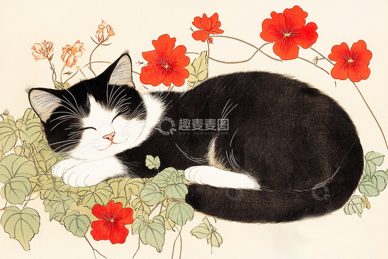 高清大图下载【趣麦麦图】可爱猫咪小猫7