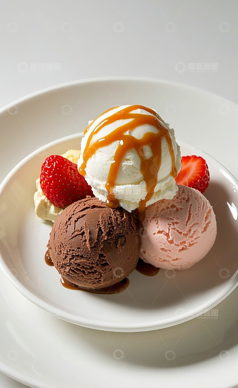 高清大图下载【趣麦麦图】冰淇淋2