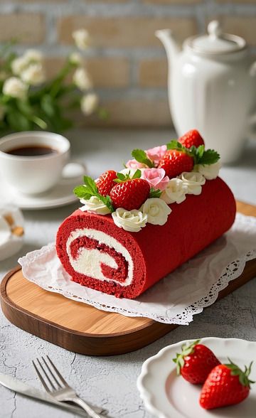 草莓瑞士卷6