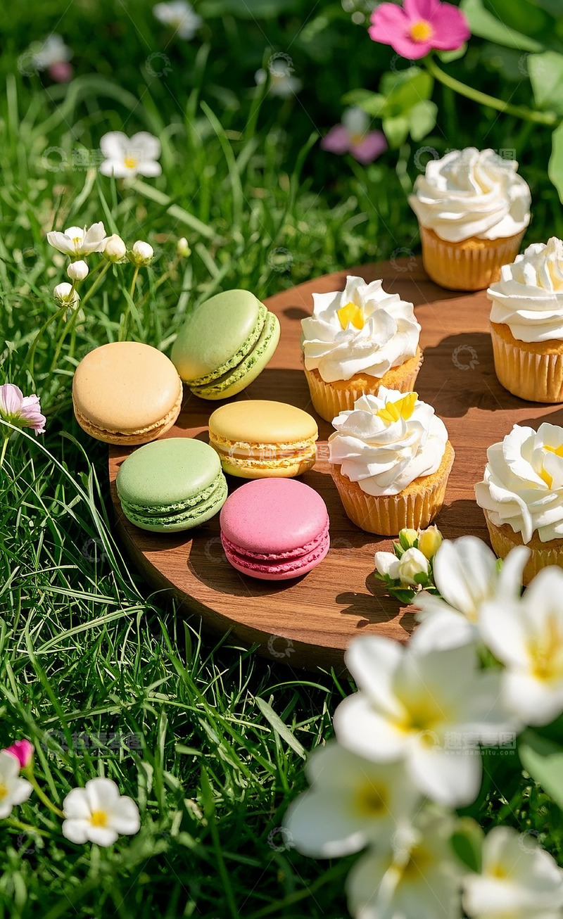 高清大图下载【趣麦麦图】多彩马卡龙4