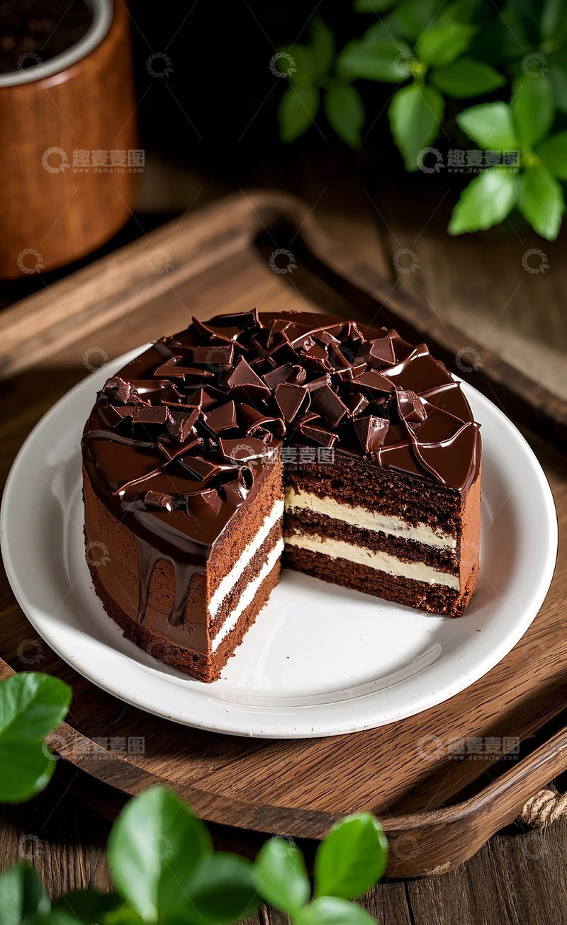 高清大图下载【趣麦麦图】黑森林蛋糕9
