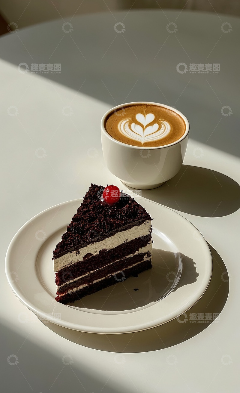高清大图下载【趣麦麦图】黑森林蛋糕7