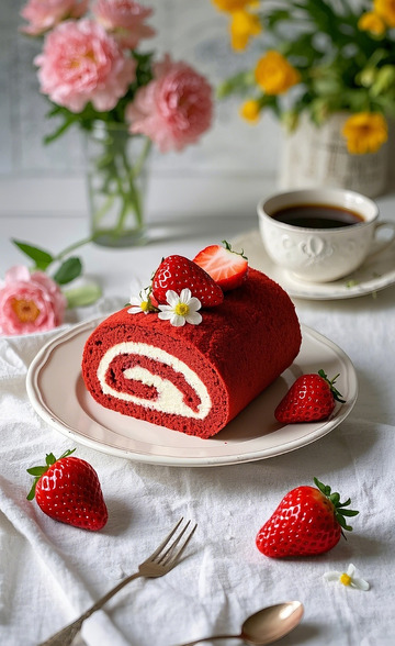 草莓瑞士卷4