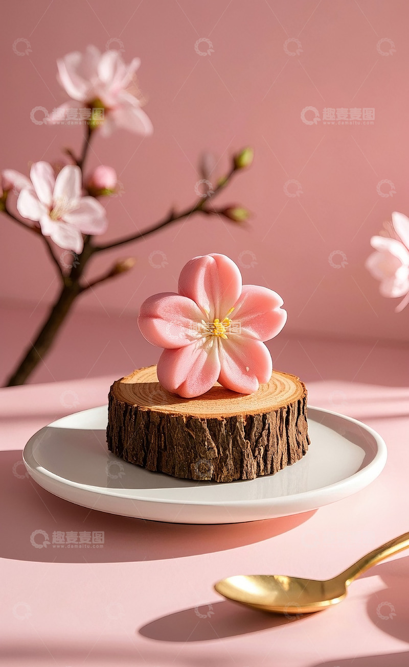 高清大图下载【趣麦麦图】樱花甜品3