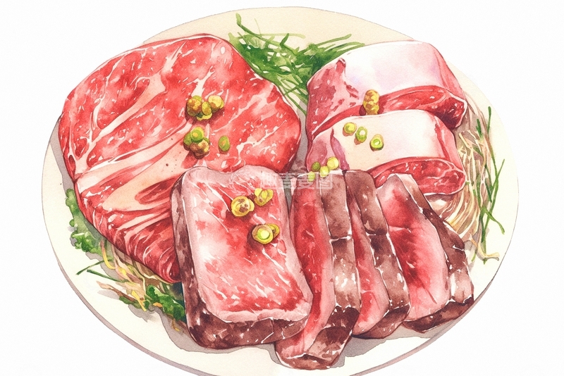 高清大图下载【趣麦麦图】美食烤肉牛排7