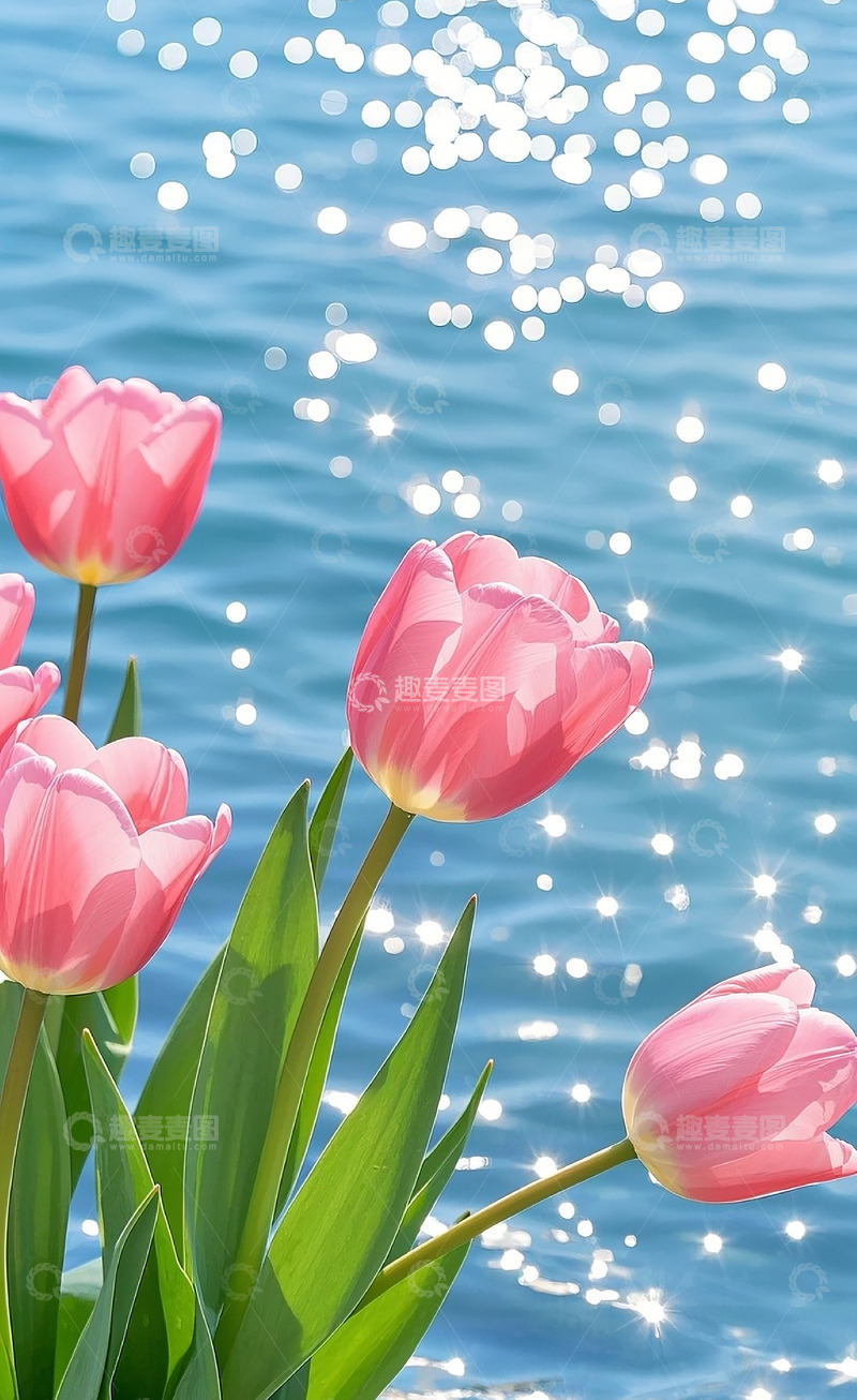 高清大图下载【趣麦麦图】-郁金香86