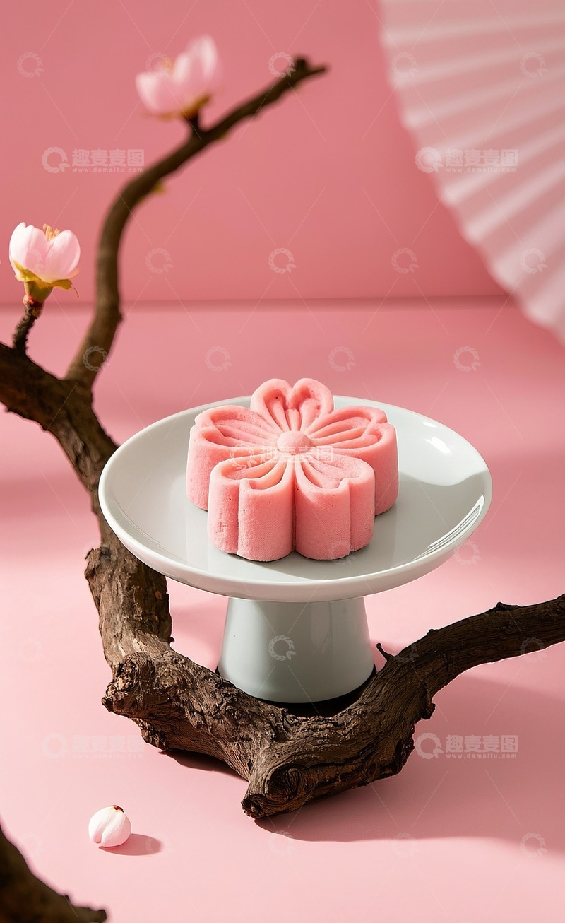 高清大图下载【趣麦麦图】樱花甜品1