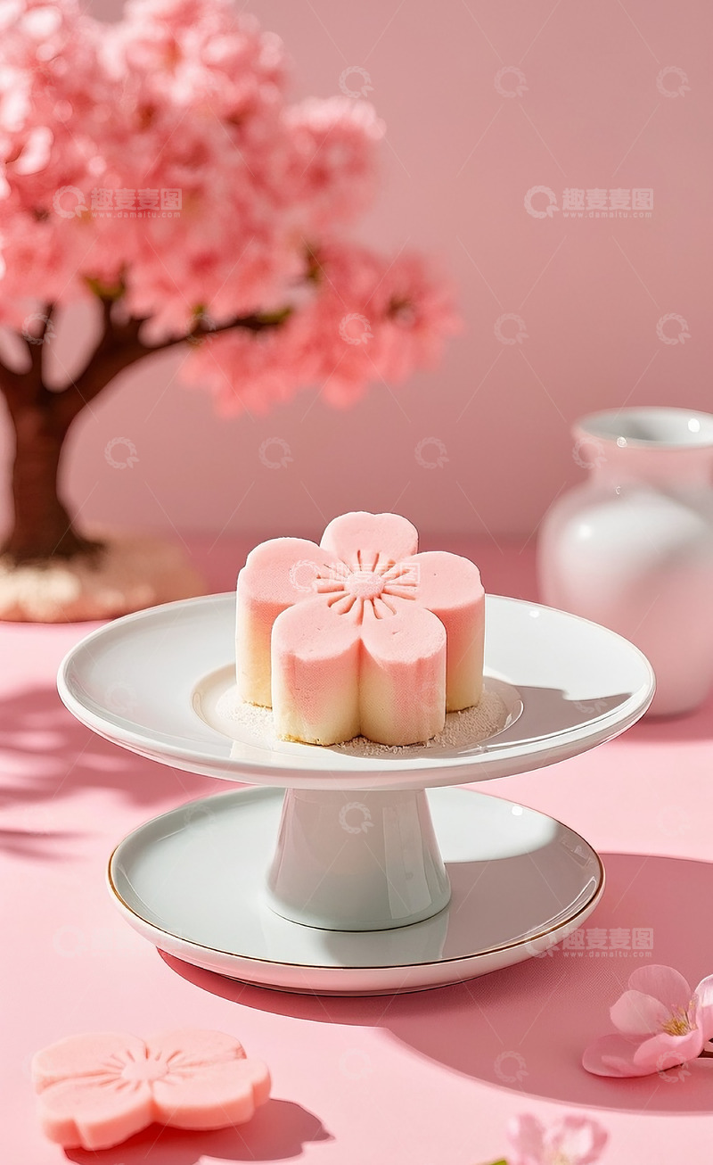 高清大图下载【趣麦麦图】樱花甜品2
