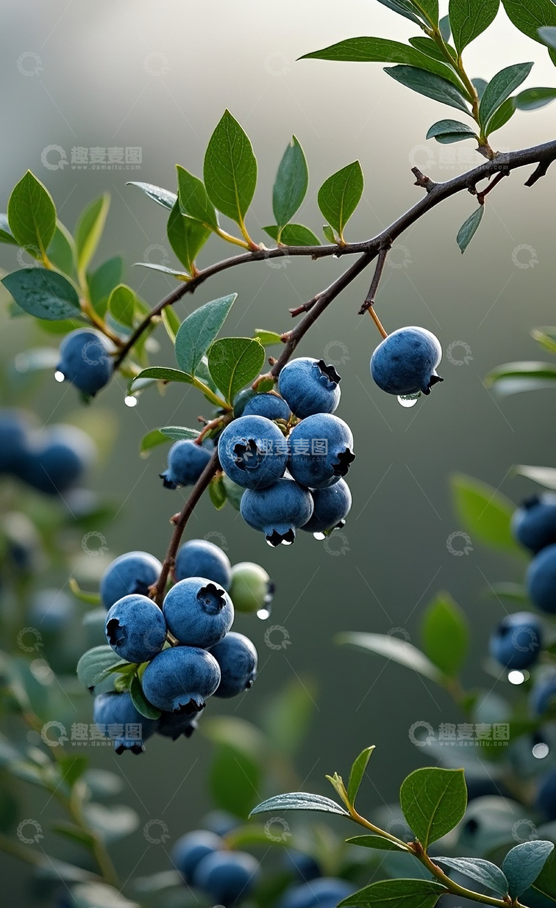 高清大图下载【趣麦麦图】蓝莓41