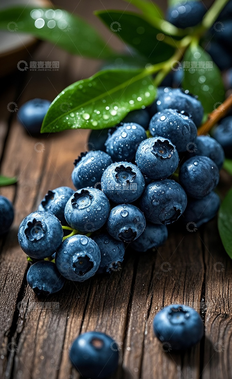 高清大图下载【趣麦麦图】蓝莓35