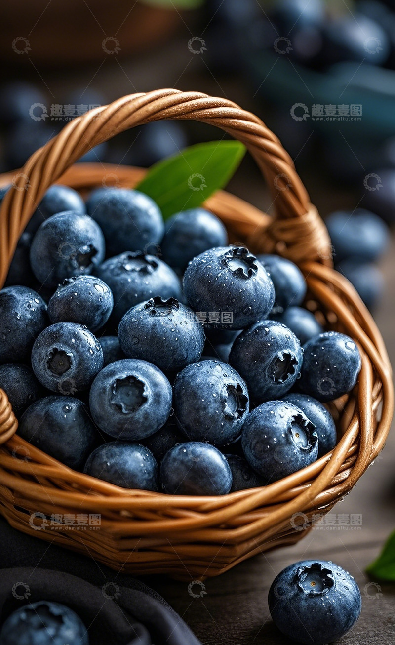 高清大图下载【趣麦麦图】蓝莓16