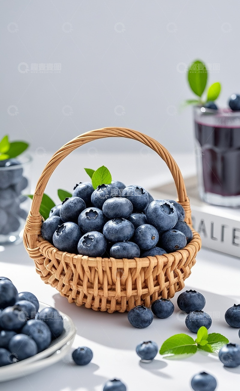 高清大图下载【趣麦麦图】蓝莓38