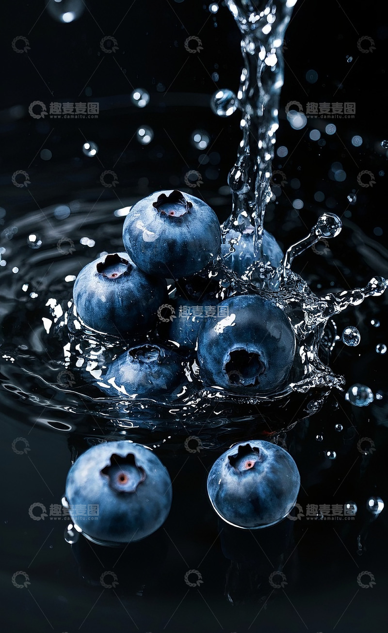 高清大图下载【趣麦麦图】蓝莓33