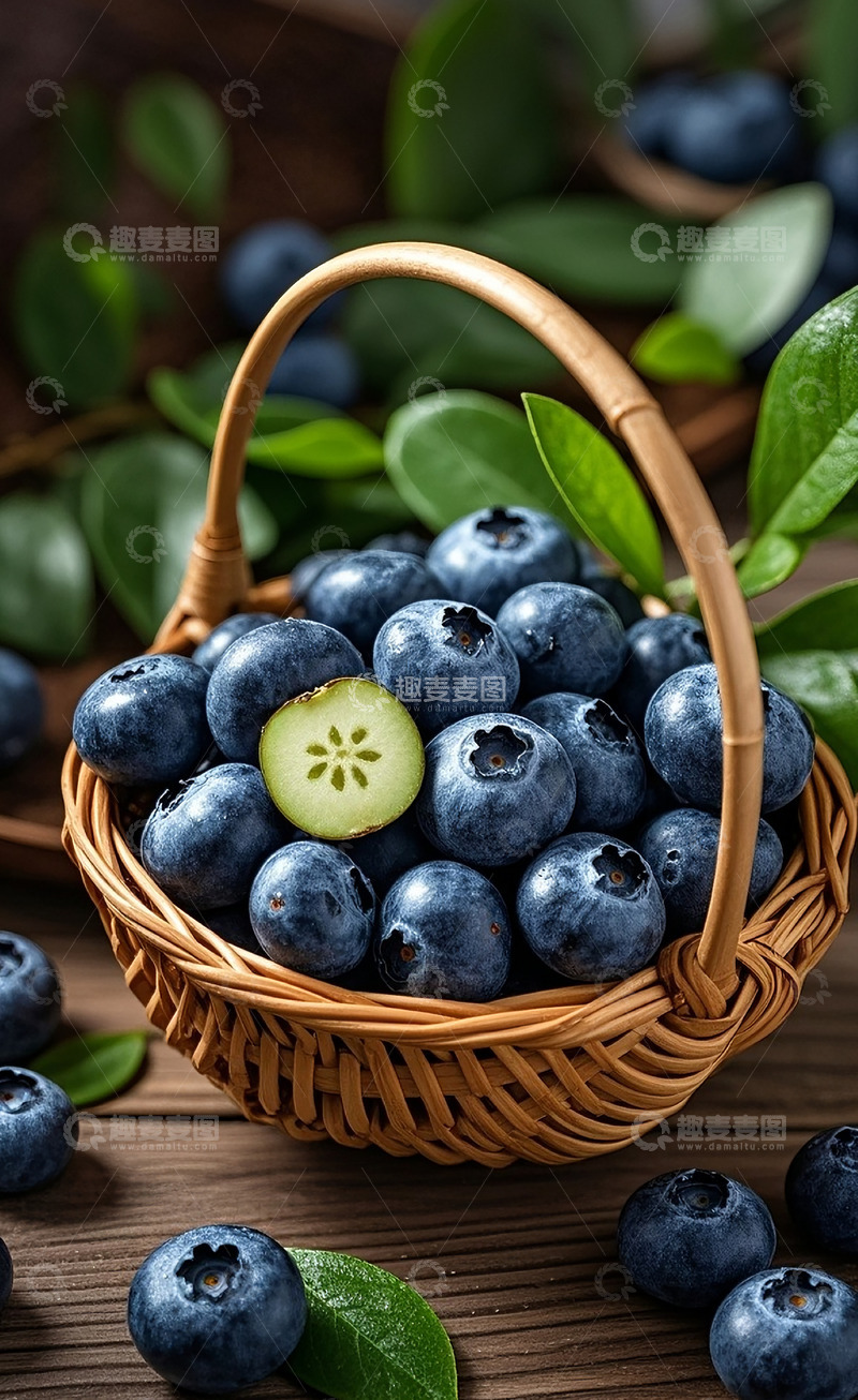 高清大图下载【趣麦麦图】蓝莓49
