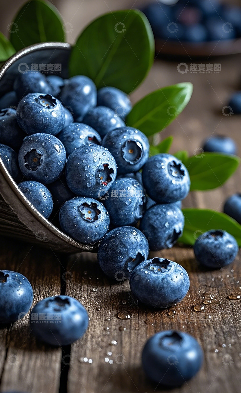 高清大图下载【趣麦麦图】蓝莓48