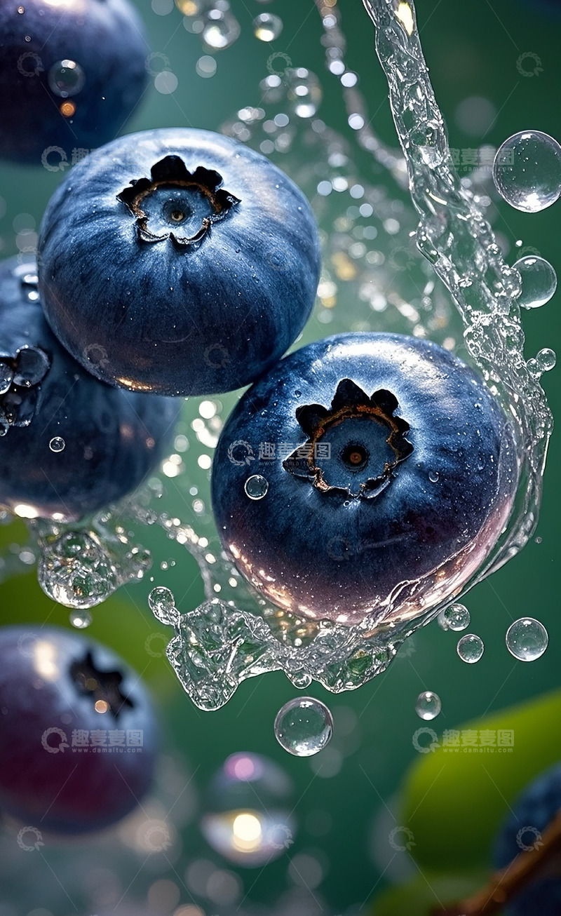 高清大图下载【趣麦麦图】蓝莓46